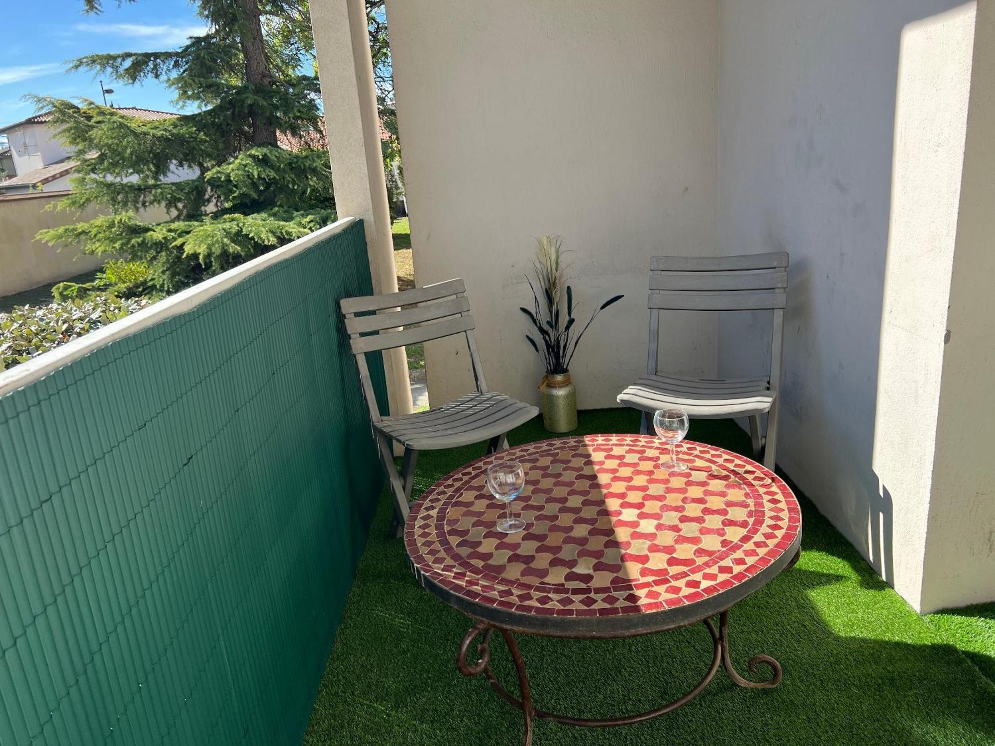 Calme, Lumineux Avec Balcon Apartment Toulouse Exterior photo